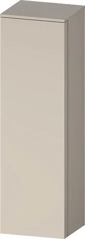 Duravit Halbhochschrank „Qatego“ 40 × 132 × 36 cm Taupe Supermatt