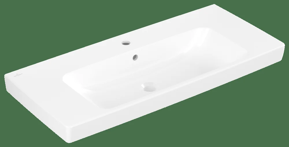 Villeroy & Boch Architectura Waschbecken 4A87A5, 1000x445mm, Rechteck, Weiß Alpin