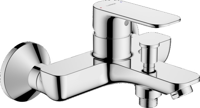 Einhand-Wannenarmatur „Basic“ Ausladung 165 mm in Chrom Einhand-Wannenarmatur „Basic“ Ausladung 165 mm in Chrom