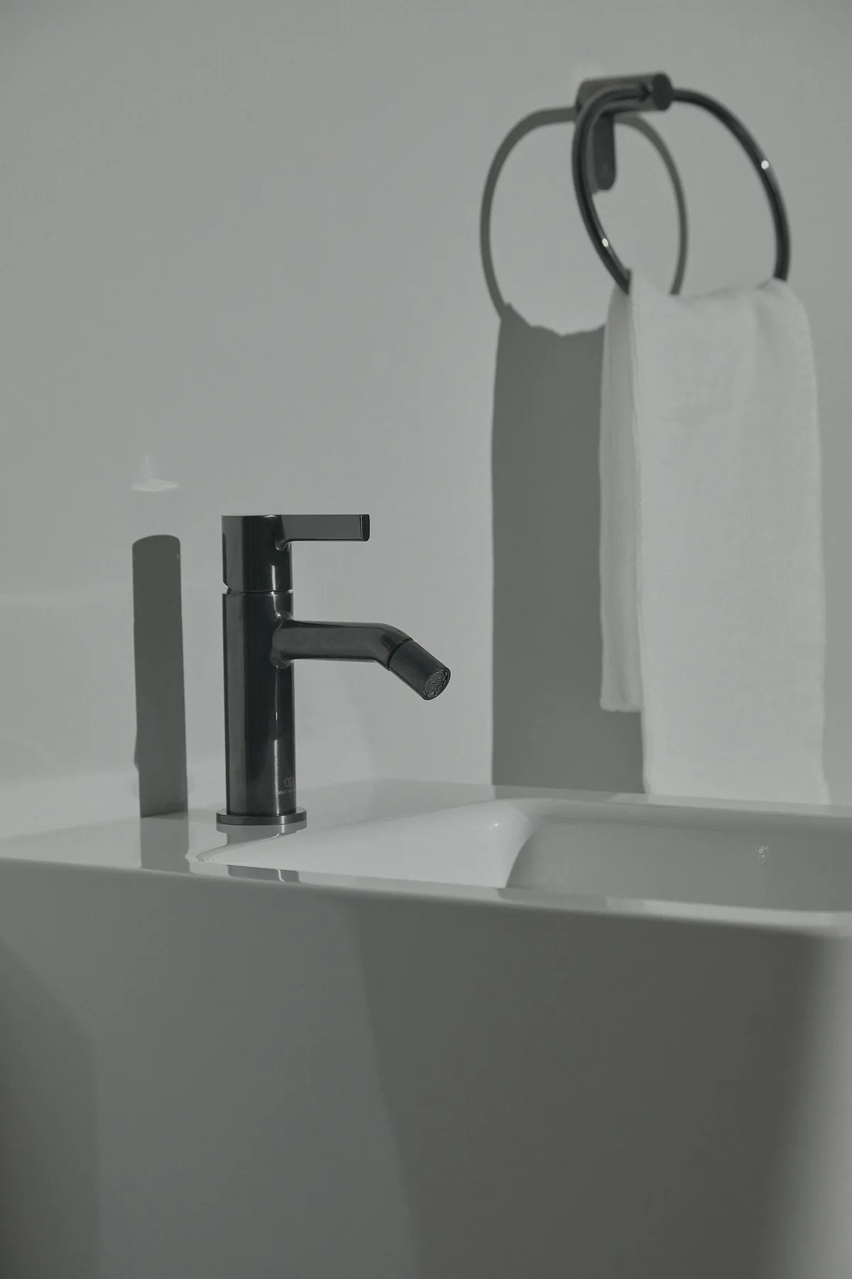 Handtuchring Conca, rund, Brushed Gold Handtuchring Conca, rund, Brushed Gold