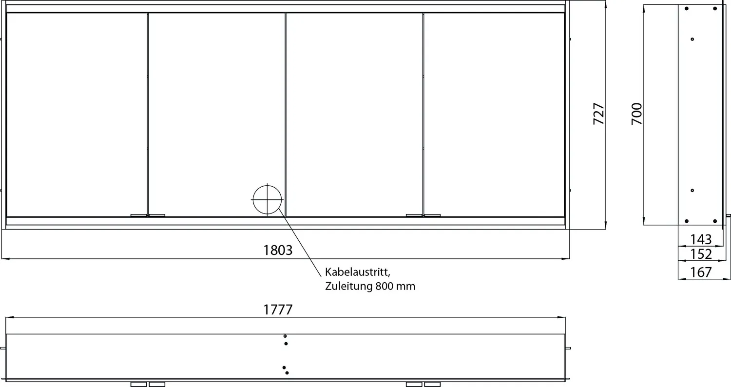 emco Spiegelschrank „prime 2“ Facelift 180,3 × 73 × 16,7 cm emco Spiegelschrank „prime 2“ Facelift 180,3 × 73 × 16,7 cm