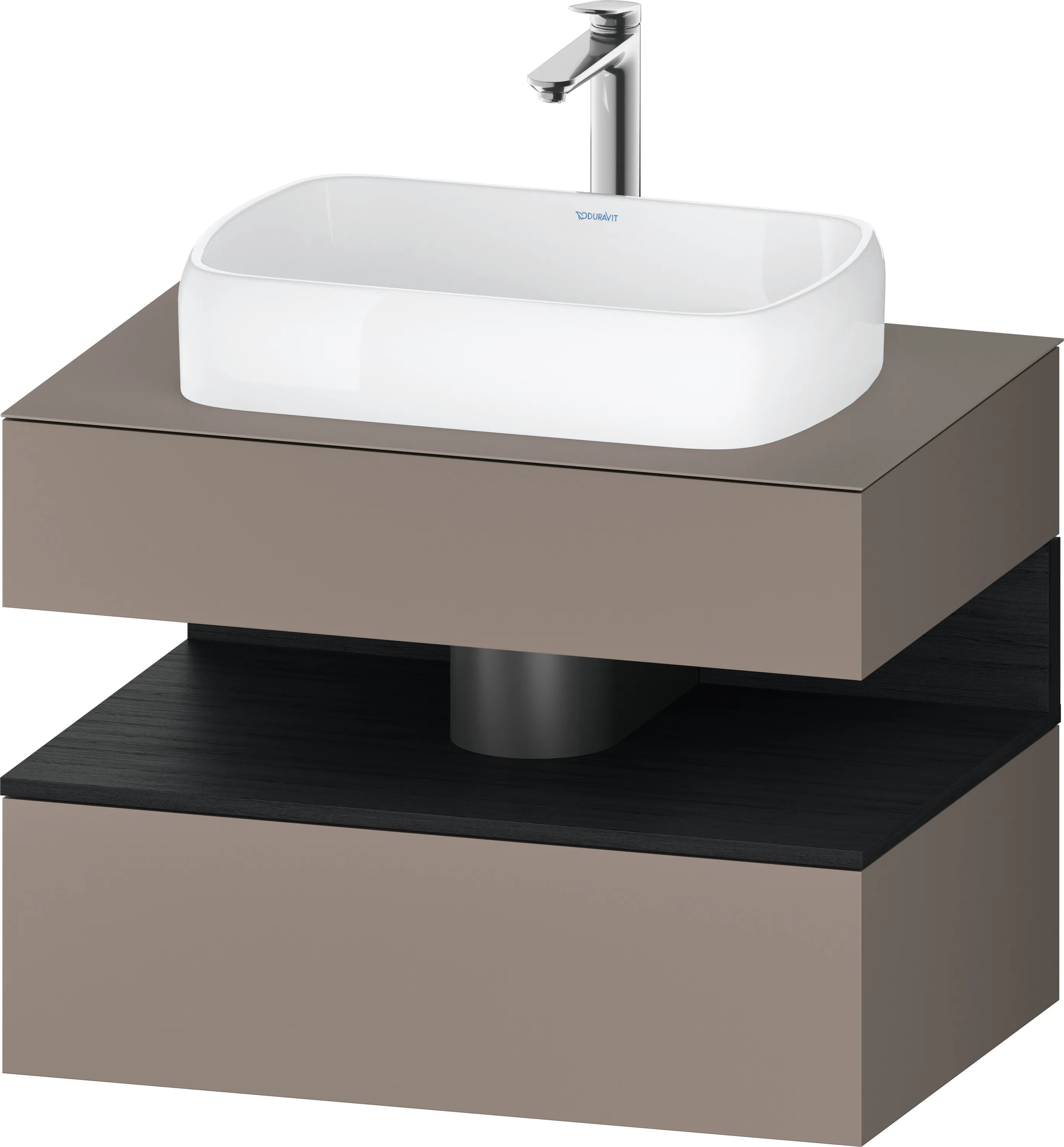 Duravit Waschtischunterschrank wandhängend „Qatego“ 80 × 60 × 55 cm