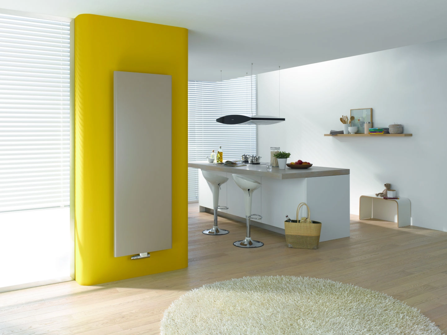 Kermi Design-Heizkörper „Pateo®“ 50 × 152,5 cm in Weiß Kermi Design-Heizkörper „Pateo®“ 50 × 152,5 cm in Weiß