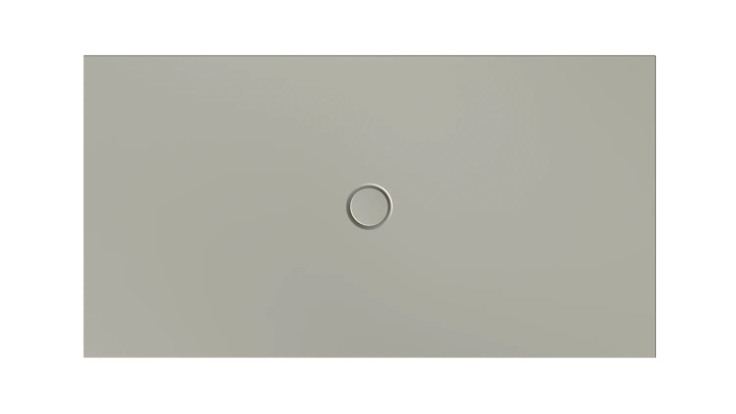 Bette rechteck Duschwanne „BetteFloor“ 1700 × 900 mm ohne Oberflächenbeschichtung, ohne Oberflächenveredelung, ohne Wannenträger, in Stone