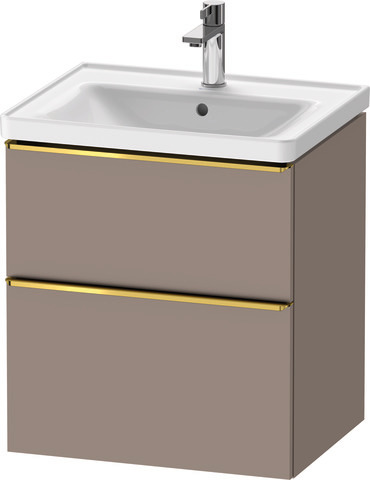 Duravit Waschtischunterschrank wandhängend „D-Neo“ 58,4 × 62,5 × 45,2 cm