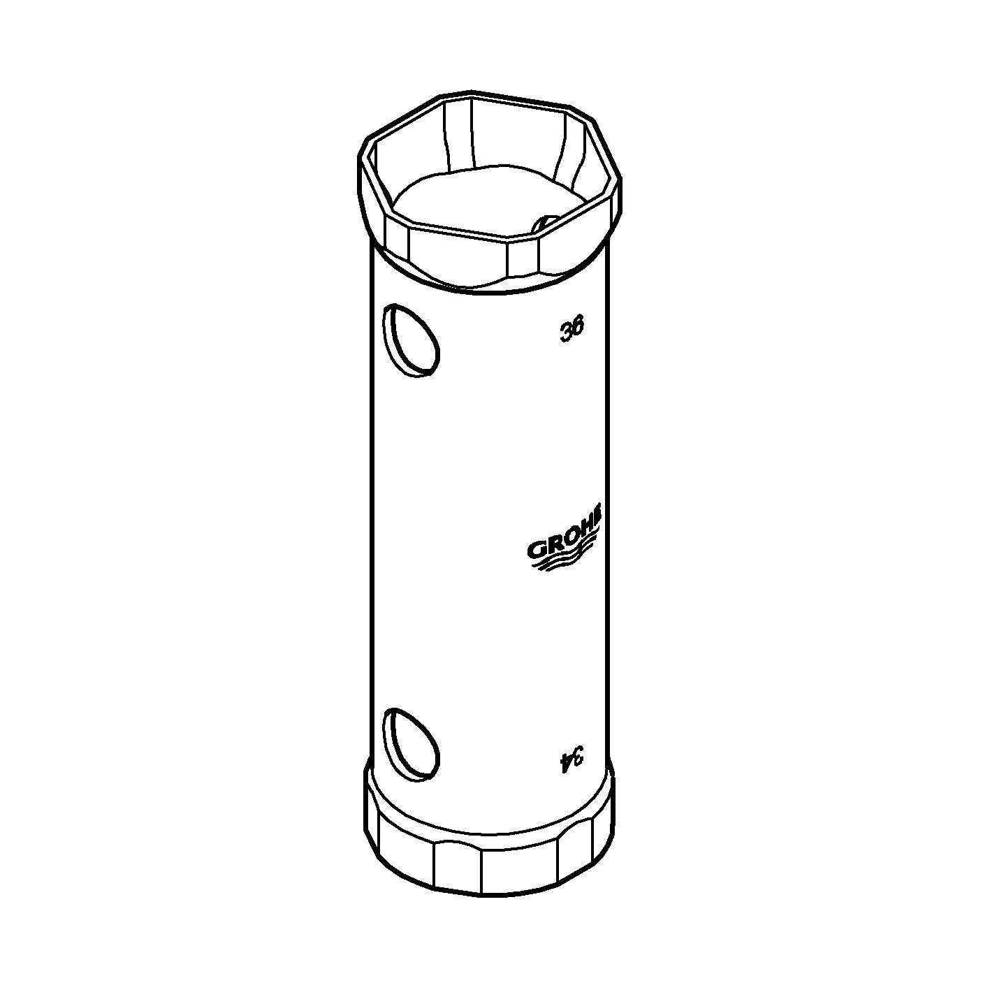 Steckschlüssel 49059, SW 36 mm