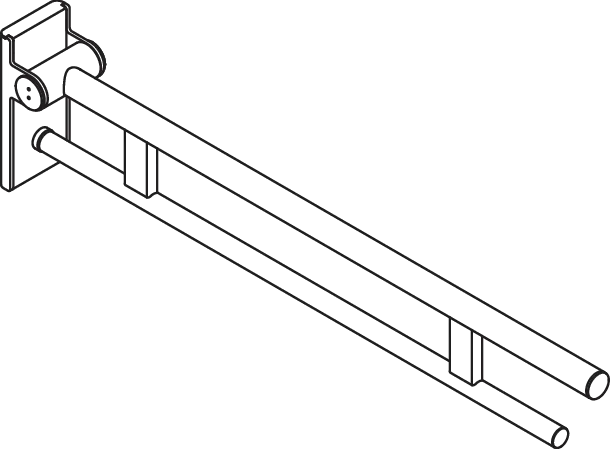 HEWI Stützklappgriff „System 900“