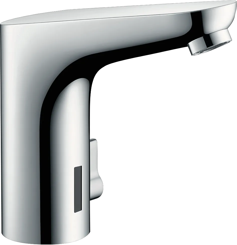 Hansgrohe Focus Elektronik-Waschtischmischer 130 mit Temperaturregulierung, Chrom Hansgrohe Focus Elektronik-Waschtischmischer 130 mit Temperaturregulierung, Chrom