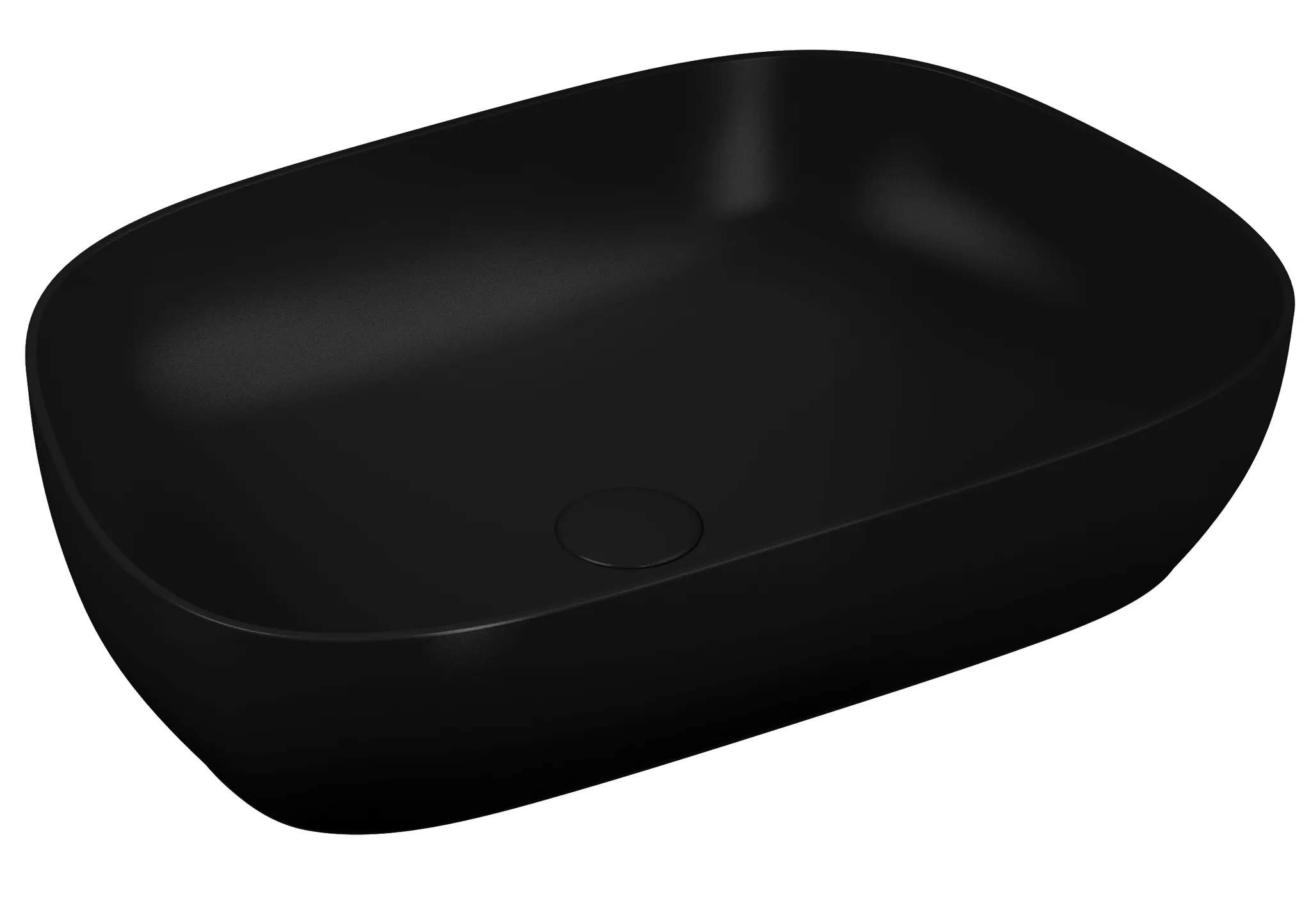 VitrA Outline Aufsatzschale TV 62 x 41 cm CERAFINE Schwarz Matt VitrA Outline Aufsatzschale TV 62 x 41 cm CERAFINE Schwarz Matt