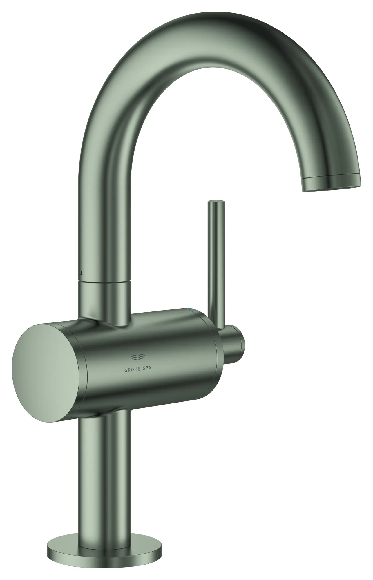 Einhand-Waschtischbatterie Atrio 24363, M-Size, Einlochmontage, schwenkbarer Bogenauslauf, mit Hebelgriff, Push-open Ablaufgarnitur 1 1/4'', chrom Einhand-Waschtischbatterie Atrio 24363, M-Size, Einlochmontage, schwenkbarer Bogenauslauf, mit Hebelgriff, Push-open Ablaufgarnitur 1 1/4'', chrom