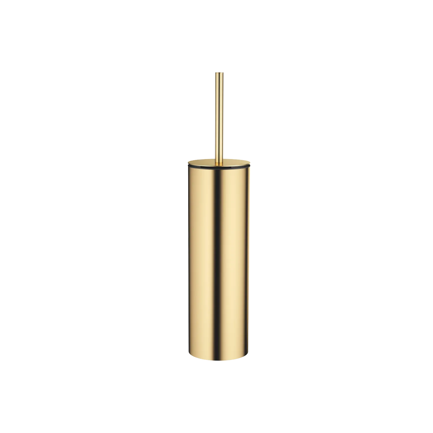 Dornbracht Toiletten-Bürstengarnitur SERIENSPEZIFISCH, Standmodell – Gold gebürstet PVD, Bürstenkopf mattschwarz, Breite 100 mm, Höhe 456 mm Dornbracht Toiletten-Bürstengarnitur SERIENSPEZIFISCH, Standmodell – Gold gebürstet PVD, Bürstenkopf mattschwarz, Breite 100 mm, Höhe 456 mm