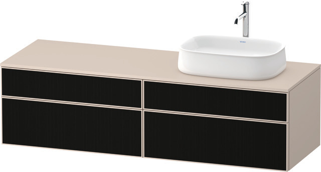 Duravit Waschtischunterschrank wandhängend „Zencha“ 160 × 44,2 × 55 cm