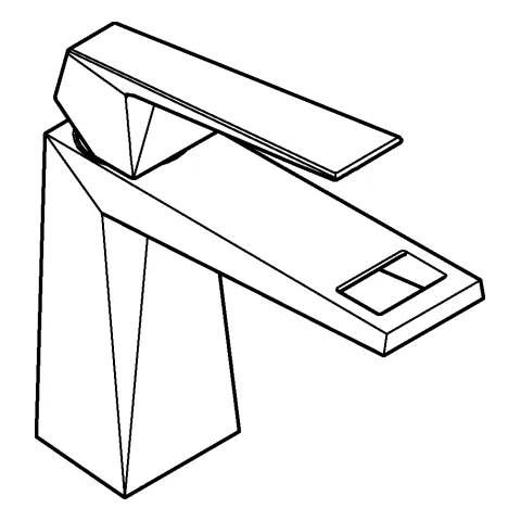 Grohe Allure Brilliant Einhand-Waschtischbatterie, ½ M-Size, Einlochmontage, glatter Körper, chrom Grohe Allure Brilliant Einhand-Waschtischbatterie, ½ M-Size, Einlochmontage, glatter Körper, chrom