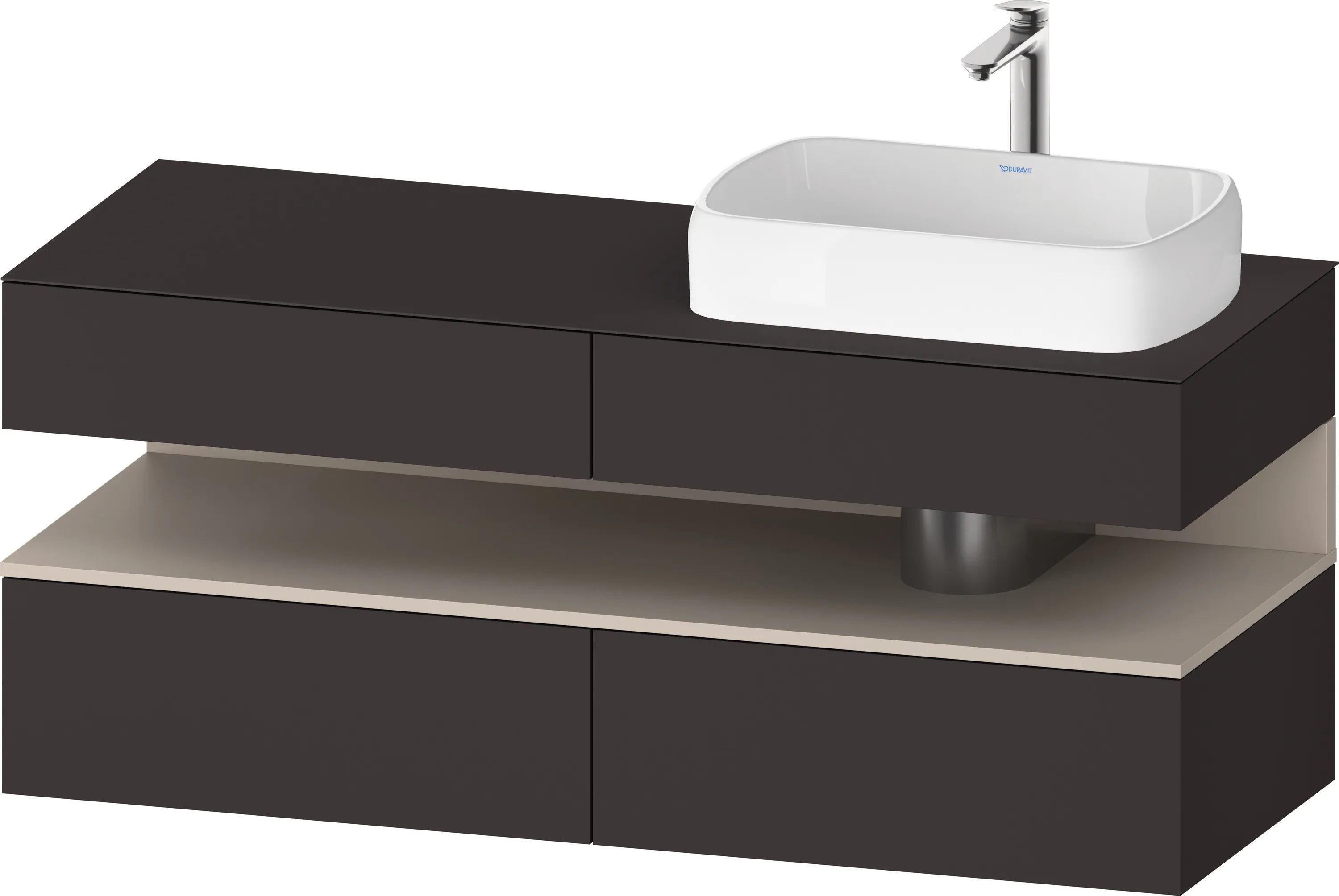 Duravit Waschtischunterschrank wandhängend „Qatego“