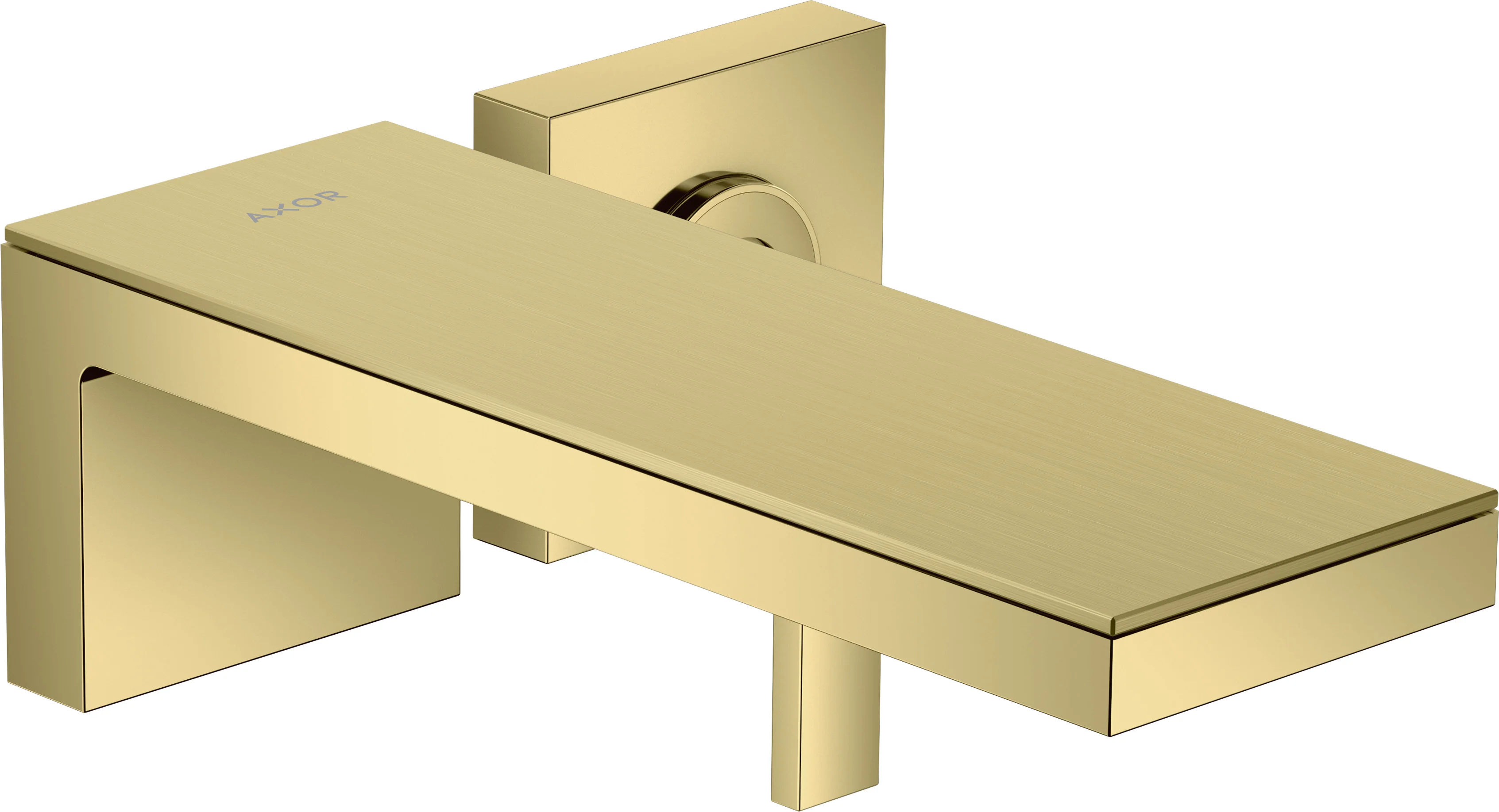 Hansgrohe AXOR MyEdition Platte 245 mm Metall Brushed Brass abnehmbar Hansgrohe AXOR MyEdition Platte 245 mm Metall Brushed Brass abnehmbar