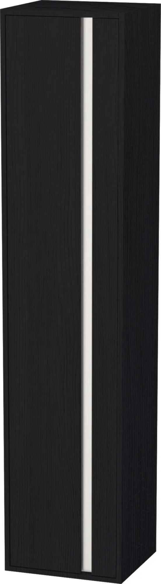 Duravit Hochschrank „Ketho“ 40 × 180 × 36 cm Eiche Schwarz Duravit Hochschrank „Ketho“ 40 × 180 × 36 cm Eiche Schwarz