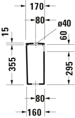 Spülkasten „DuraStyle“ 39 × 37 × 17 cm Spülkasten „DuraStyle“ 39 × 37 × 17 cm
