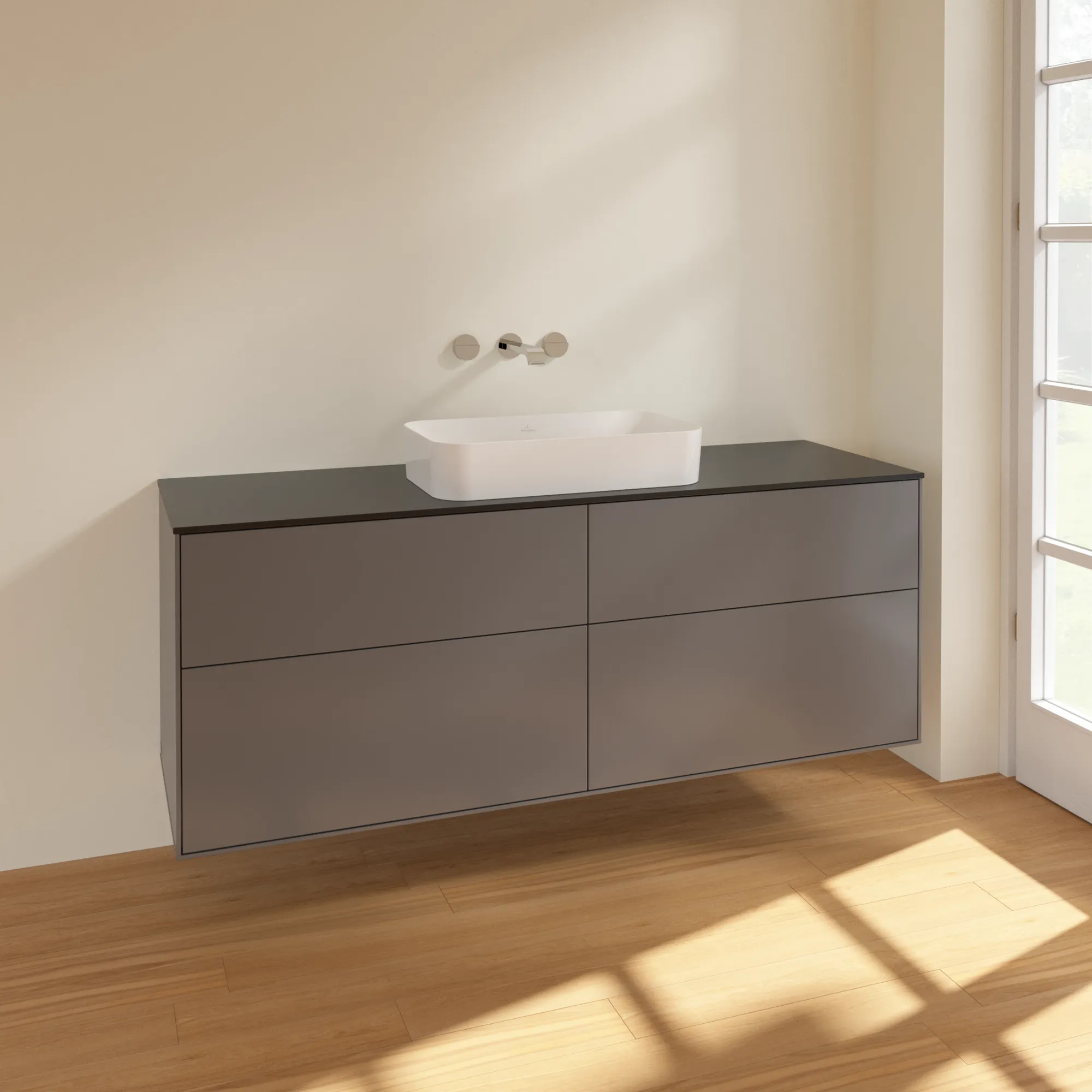 Villeroy & Boch Waschbeckenunterschrank Finion F73, 1600 x 603 x 501 mm Villeroy & Boch Waschbeckenunterschrank Finion F73, 1600 x 603 x 501 mm