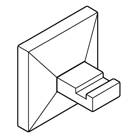 Bademantelhaken Allure Brilliant 40897 Bademantelhaken Allure Brilliant 40897
