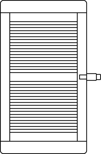 Kermi Design-Heizkörper „Credo® plus“ 75 × 142,9 cm in Weiß