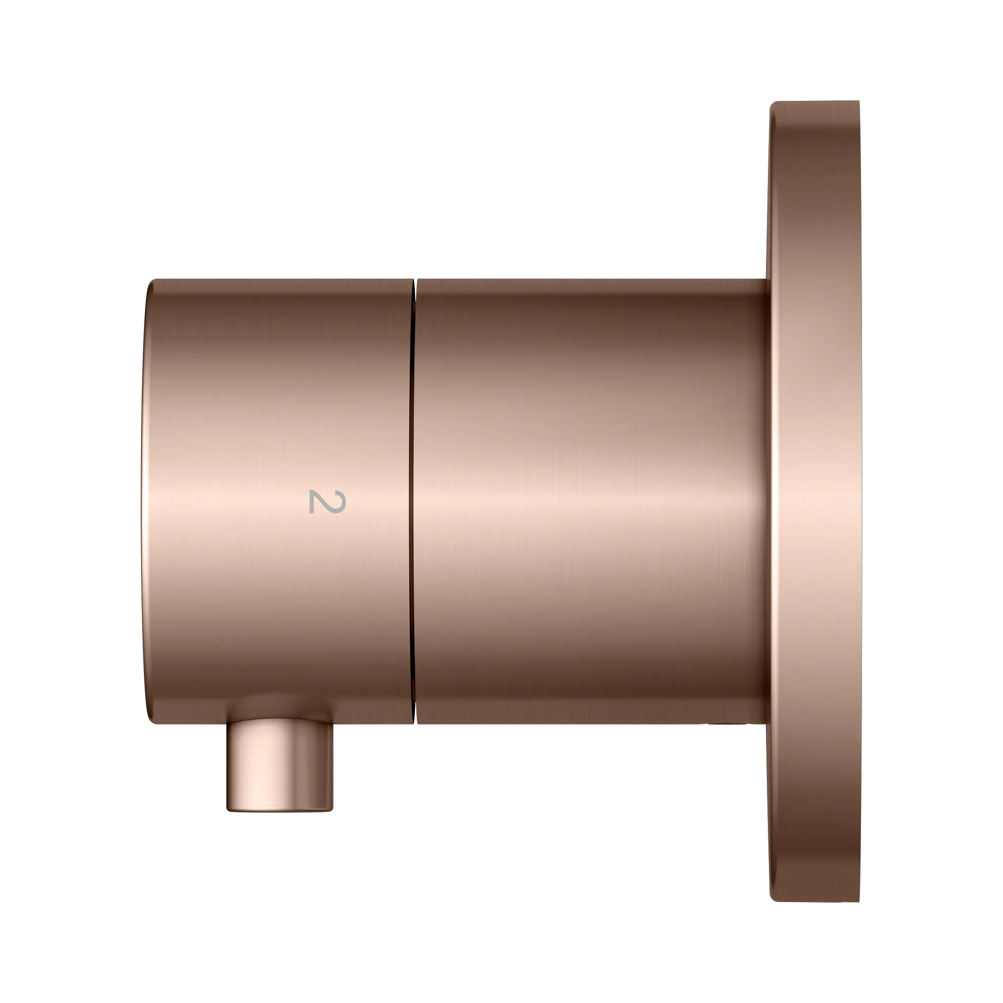IXMO 2-Wege Ab- u. Umstellventil UP Rotgold geb. IXMO 2-Wege Ab- u. Umstellventil UP Rotgold geb.