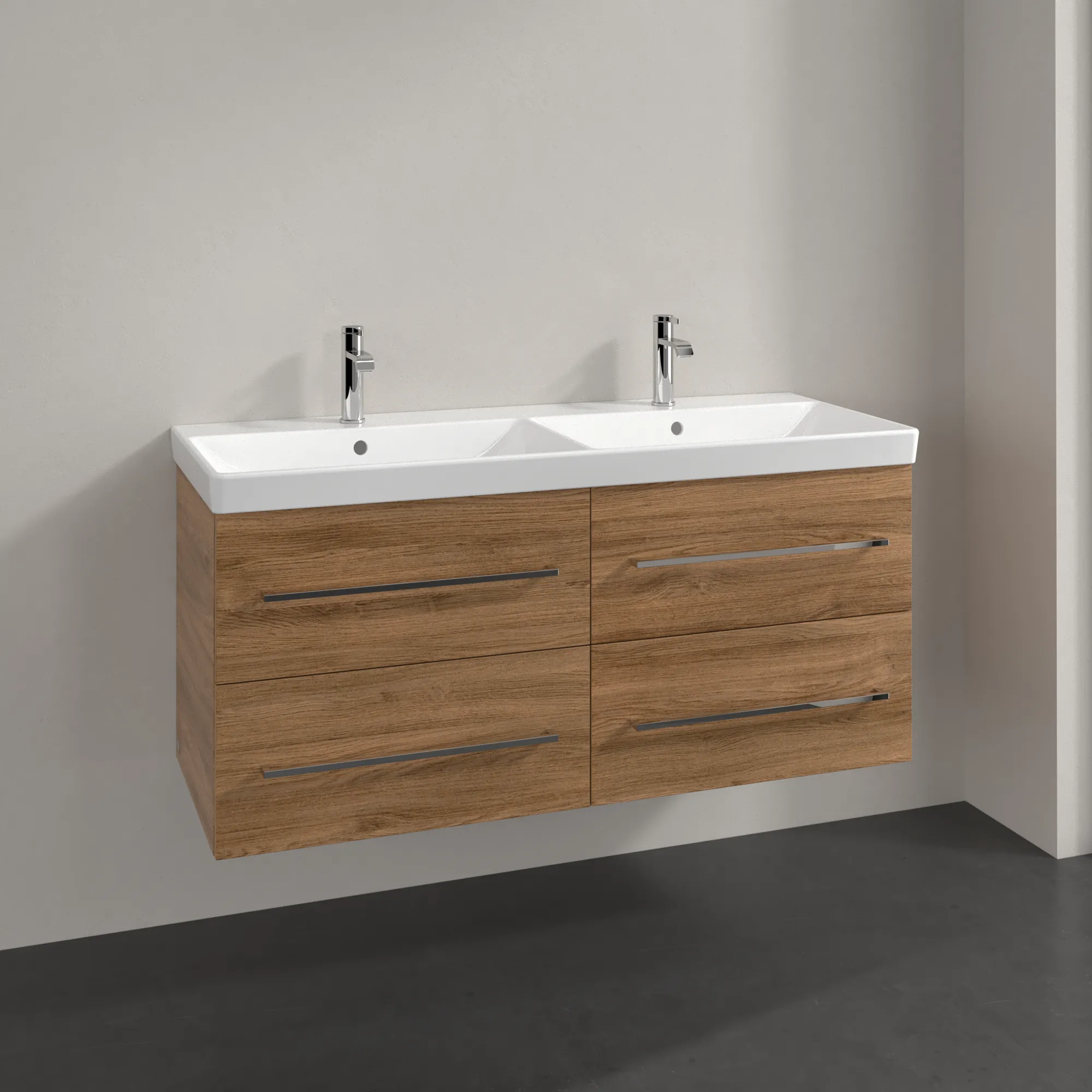 Villeroy & Boch Avento Unterschrank für Unterbauwaschbecken 1180x514x484mm Kansas Oak