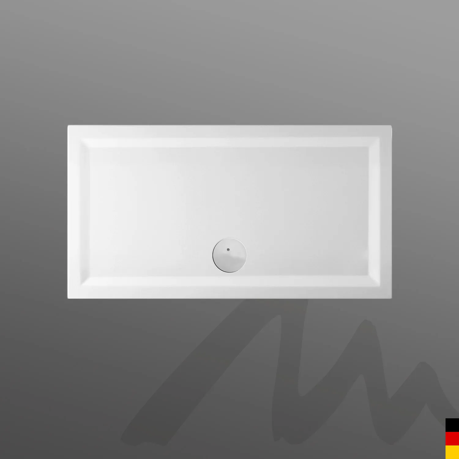 Mauersberger lupina Acryl-Duschwannen-Einheit lupina 140/75 1-teilig, weiß