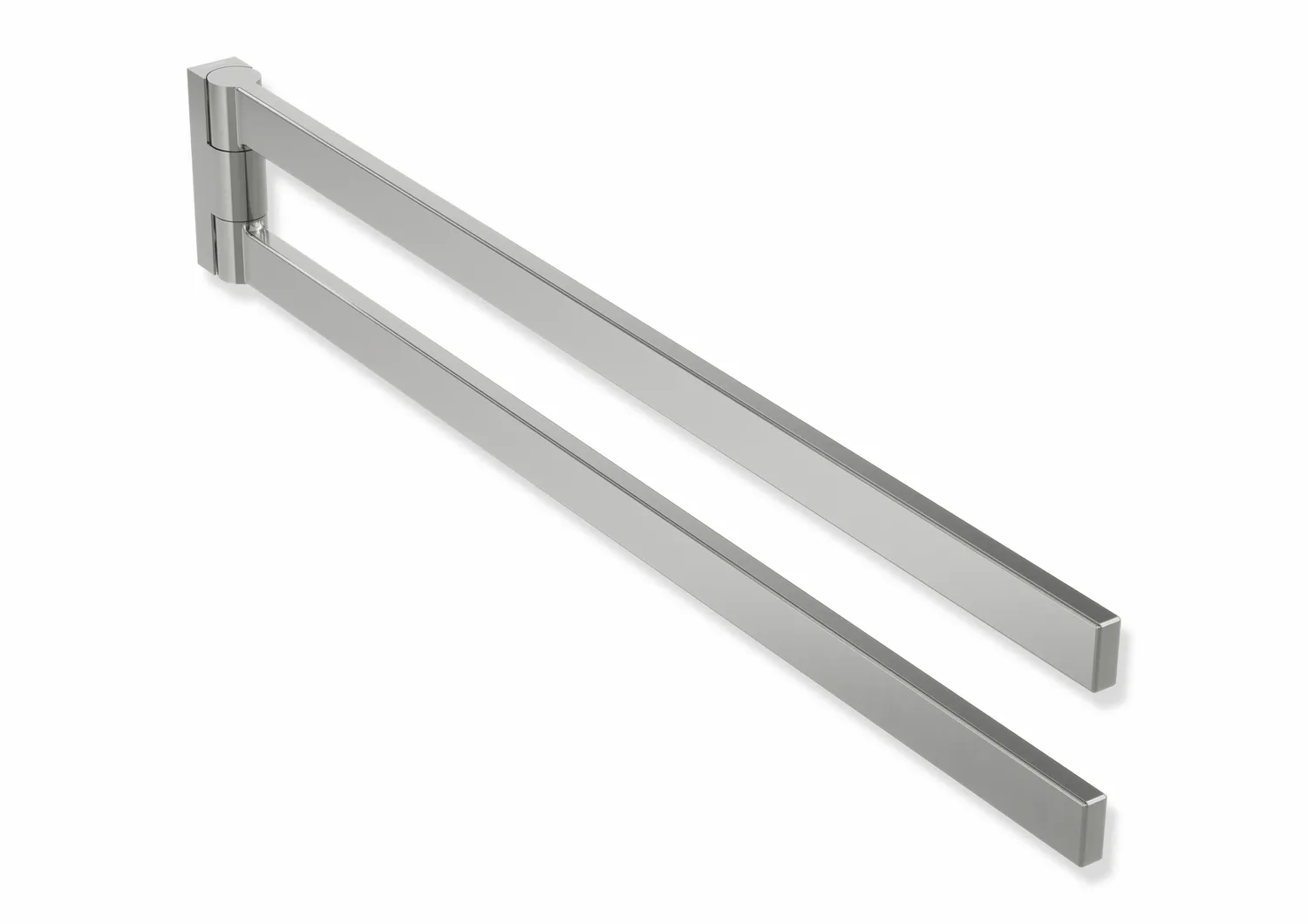 Handtuchhalter Sys 900 Q, schliff, L:446 mm, Arme schwenkbar Handtuchhalter Sys 900 Q, schliff, L:446 mm, Arme schwenkbar