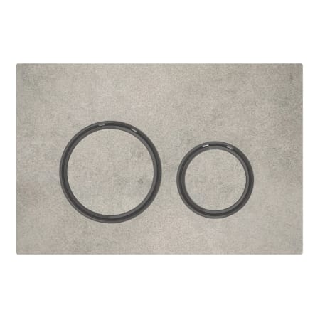 Sigma21 Betätigungsplatte für 2-Mengen-Spülung, Metallfarbe schwarzchrom: schwarzchrom, Betonoptik Sigma21 Betätigungsplatte für 2-Mengen-Spülung, Metallfarbe schwarzchrom: schwarzchrom, Betonoptik