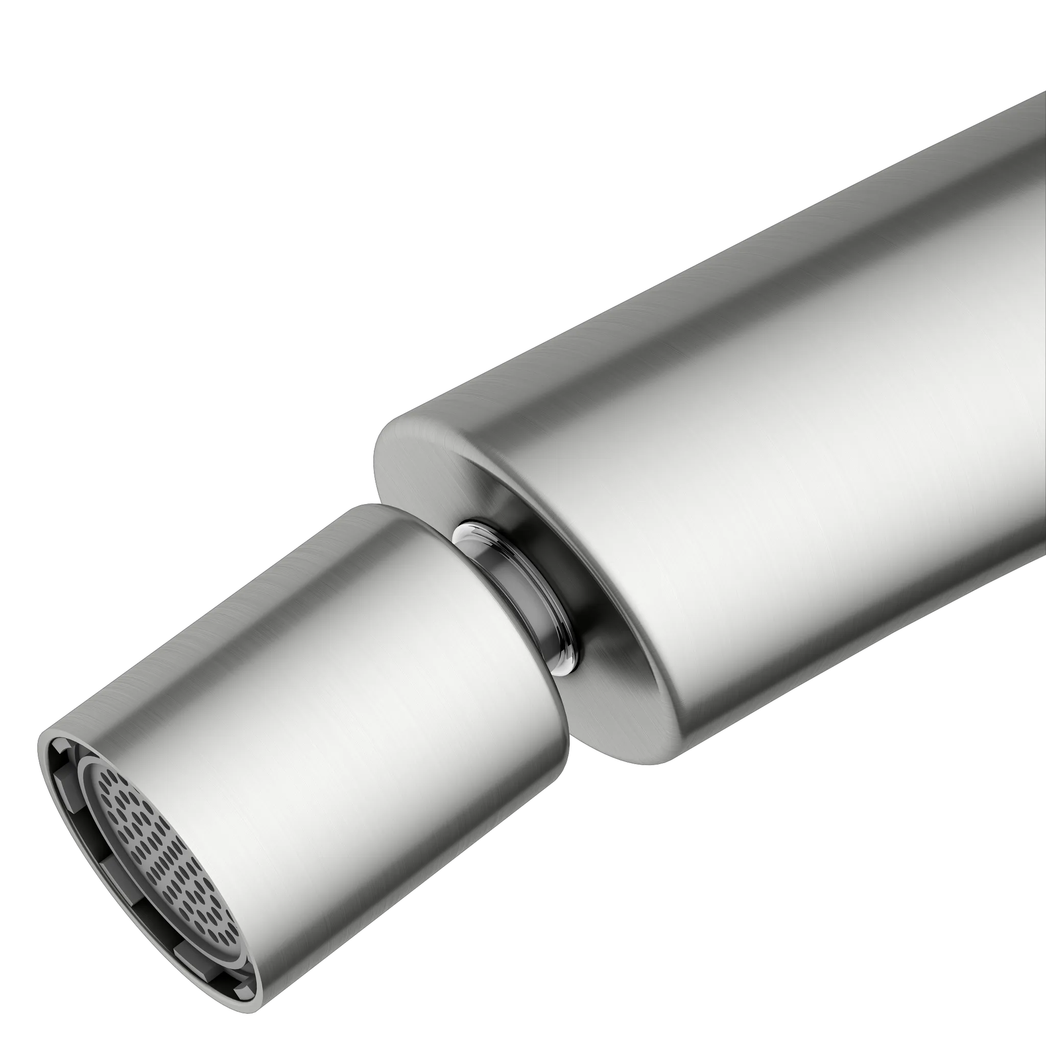 Edition 400 Einhebel-Bidetmischer Edelstahl-finish