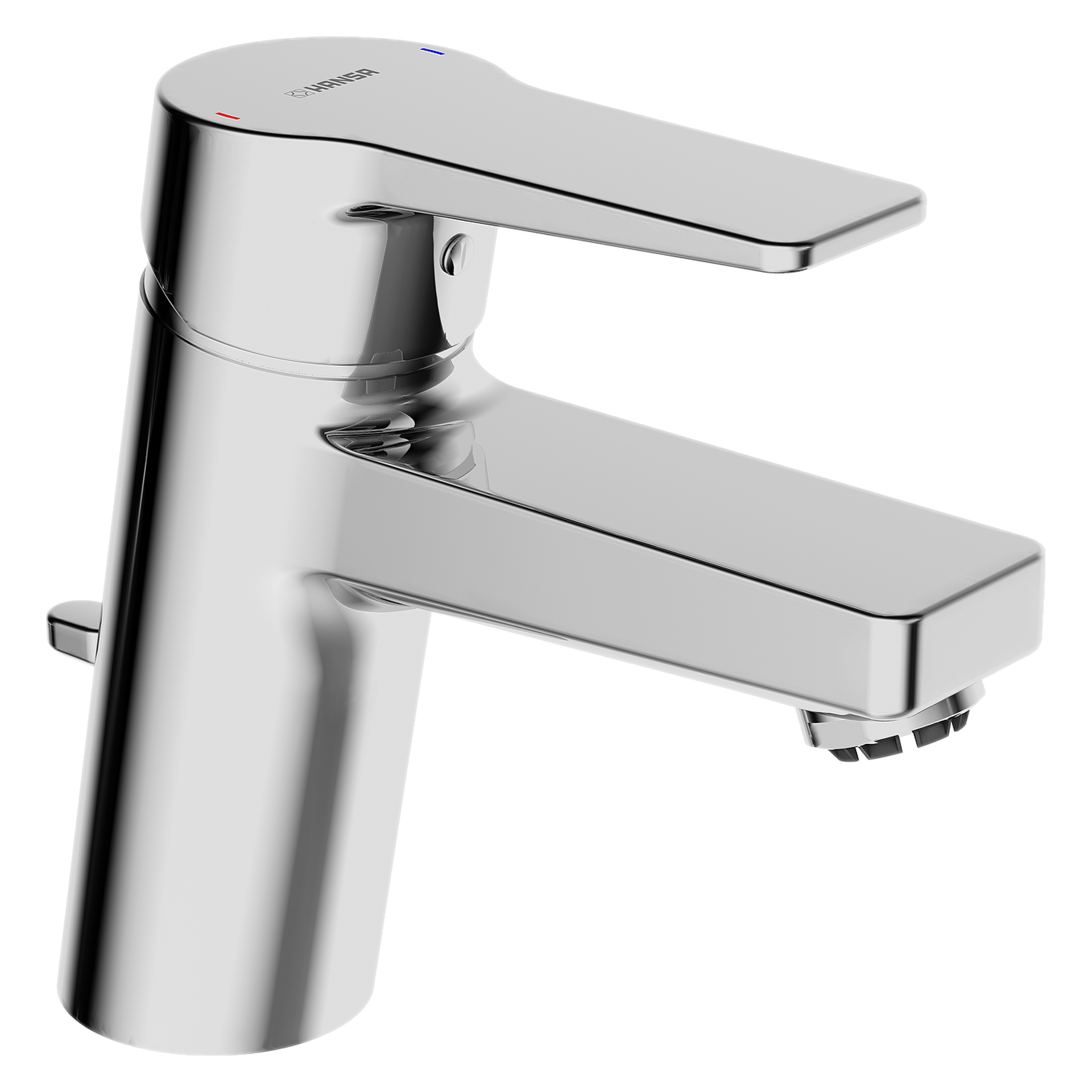 HansaTWIST Waschtischarmatur Einhebelmischer HansaTWIST 0913 Kupferrohr Zugstangenablaufgarnitur Ausladung 121 mm DN15 Chrom HansaTWIST Waschtischarmatur Einhebelmischer HansaTWIST 0913 Kupferrohr Zugstangenablaufgarnitur Ausladung 121 mm DN15 Chrom