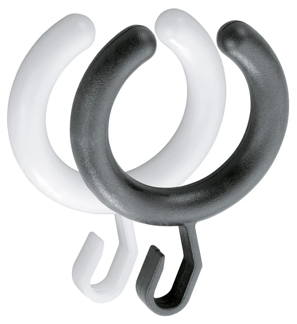 Plan 14927000103 Vorhangring (halboffen) Verpackungseinheit: 10 Stück weiß Plan 14927000103 Vorhangring (halboffen) Verpackungseinheit: 10 Stück weiß