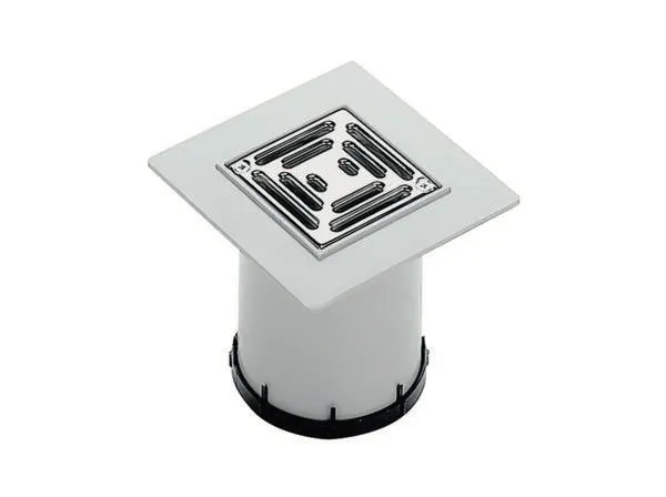 Aufsatz PVC-EN 10, Rost verschraubt, 100 x 100 mm Aufsatz PVC-EN 10, Rost verschraubt, 100 x 100 mm