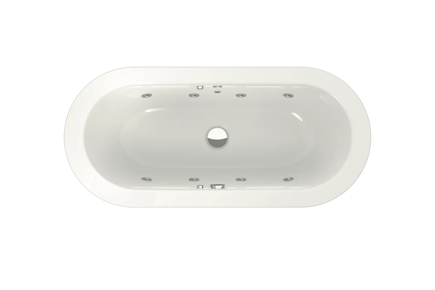 Bette Whirlsystem Chrom - BetteJet Serie, Wassersystem mit Luftdosierung, 8 Düsen, für Badewannen Bette Whirlsystem Chrom - BetteJet Serie, Wassersystem mit Luftdosierung, 8 Düsen, für Badewannen