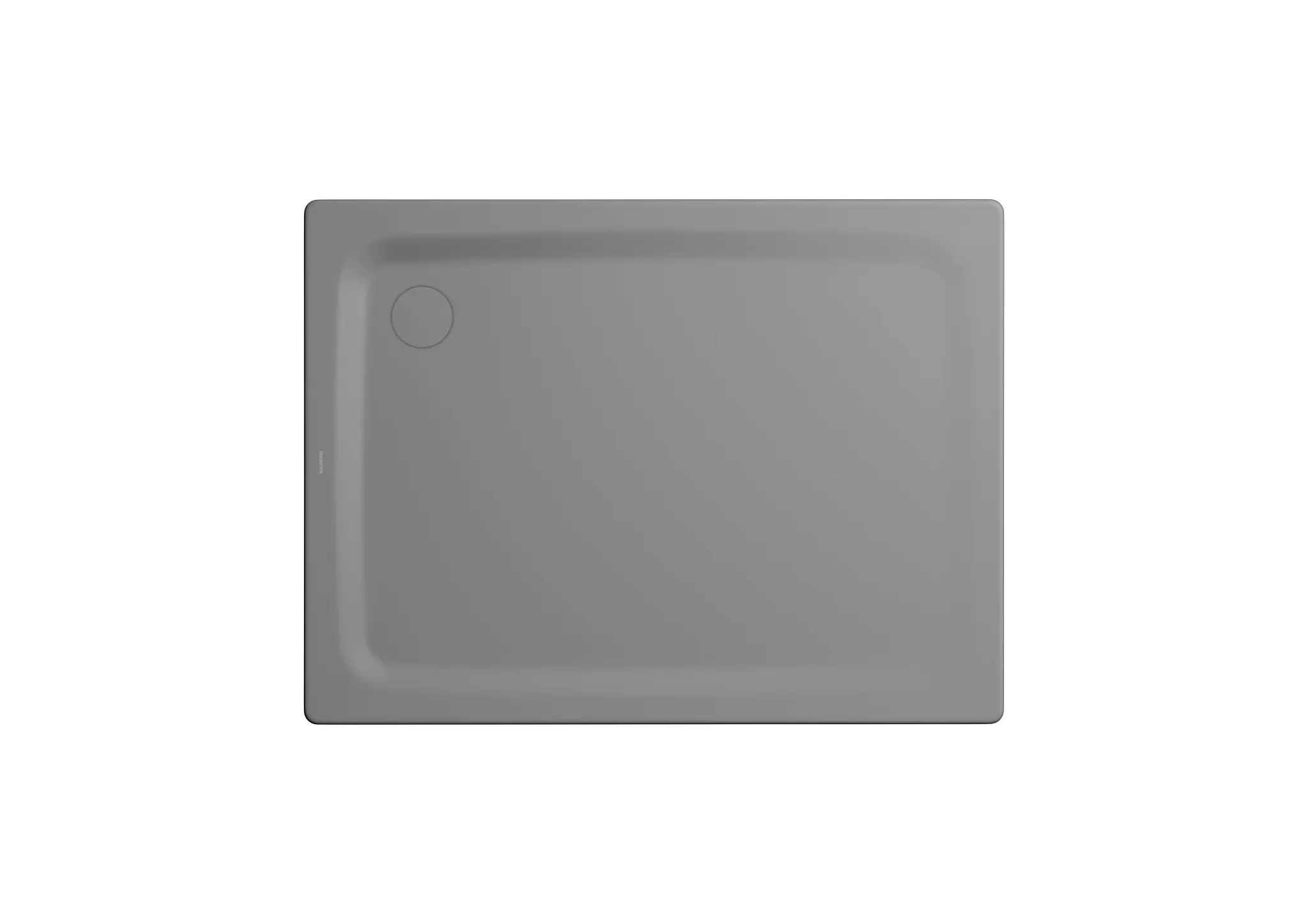 Kaldewei rechteck Duschwanne „Superplan Classic“ 90 × 120 cm ohne Oberflächenbeschichtung, ohne Oberflächenveredelung, in cool grey 40