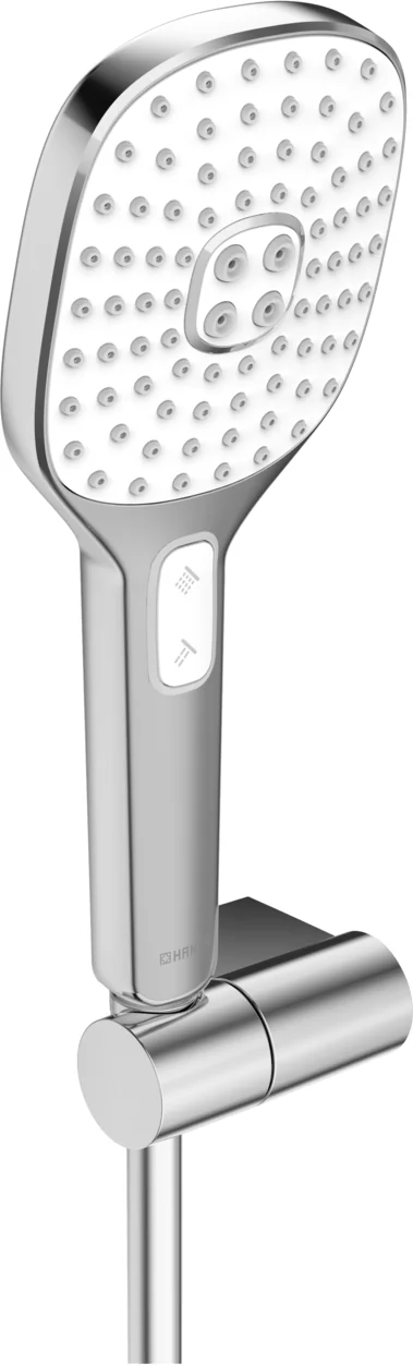 HansaACTIVEJET Style Handbrausegarnitur 8438 3-strahlig Chrom HansaACTIVEJET Style Handbrausegarnitur 8438 3-strahlig Chrom