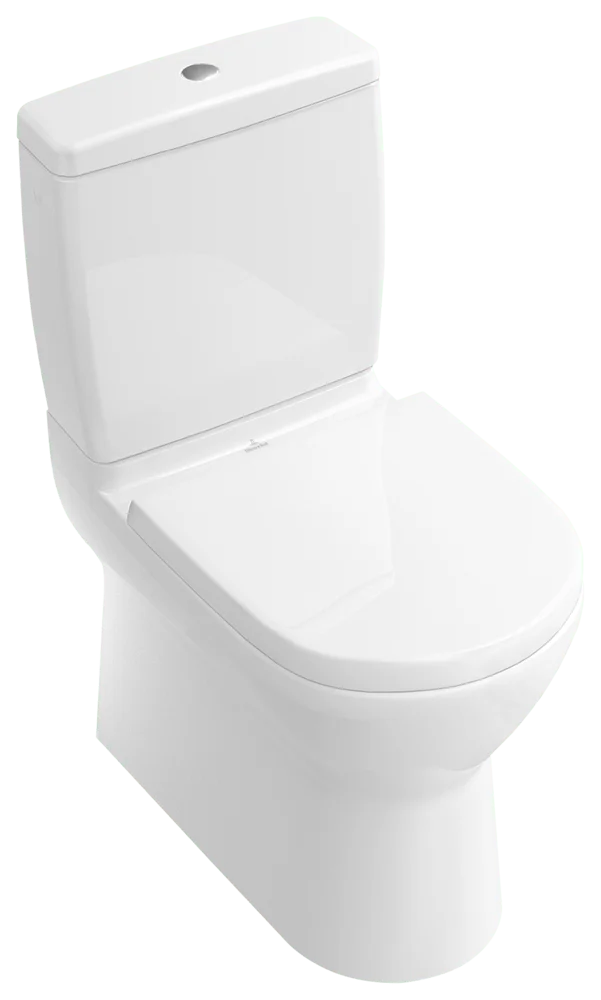 Villeroy & Boch O.novo Tiefspül-WC Kombination 360x640mm Oval bodenstehend Weiß Alpin Villeroy & Boch O.novo Tiefspül-WC Kombination 360x640mm Oval bodenstehend Weiß Alpin