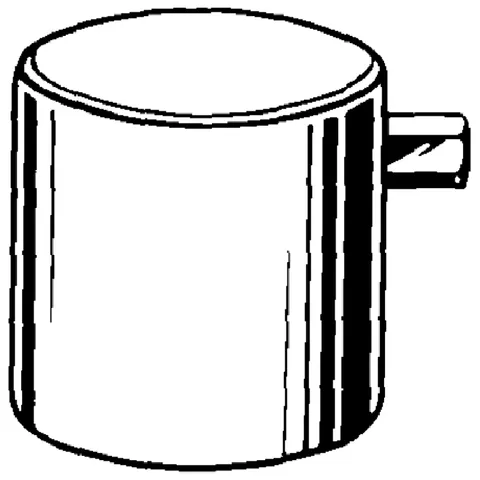 Absperrgriff 07749, für Grohtherm 2000 Special, vandalensicher, chrom Absperrgriff 07749, für Grohtherm 2000 Special, vandalensicher, chrom