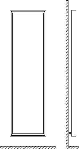 BEMM Design-Heizkörper „Greenor“ 54 × 190 cm