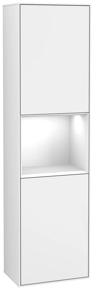 Villeroy & Boch Finion Hochschrank G46, 418x1516x270mm, mit Beleuchtung, links Villeroy & Boch Finion Hochschrank G46, 418x1516x270mm, mit Beleuchtung, links