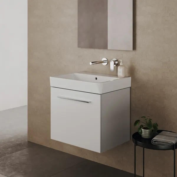 Ideal Standard Waschbecken „i.lifeB“, Hahnlochposition mittig in Weiß Ideal Standard Waschbecken „i.lifeB“, Hahnlochposition mittig in Weiß