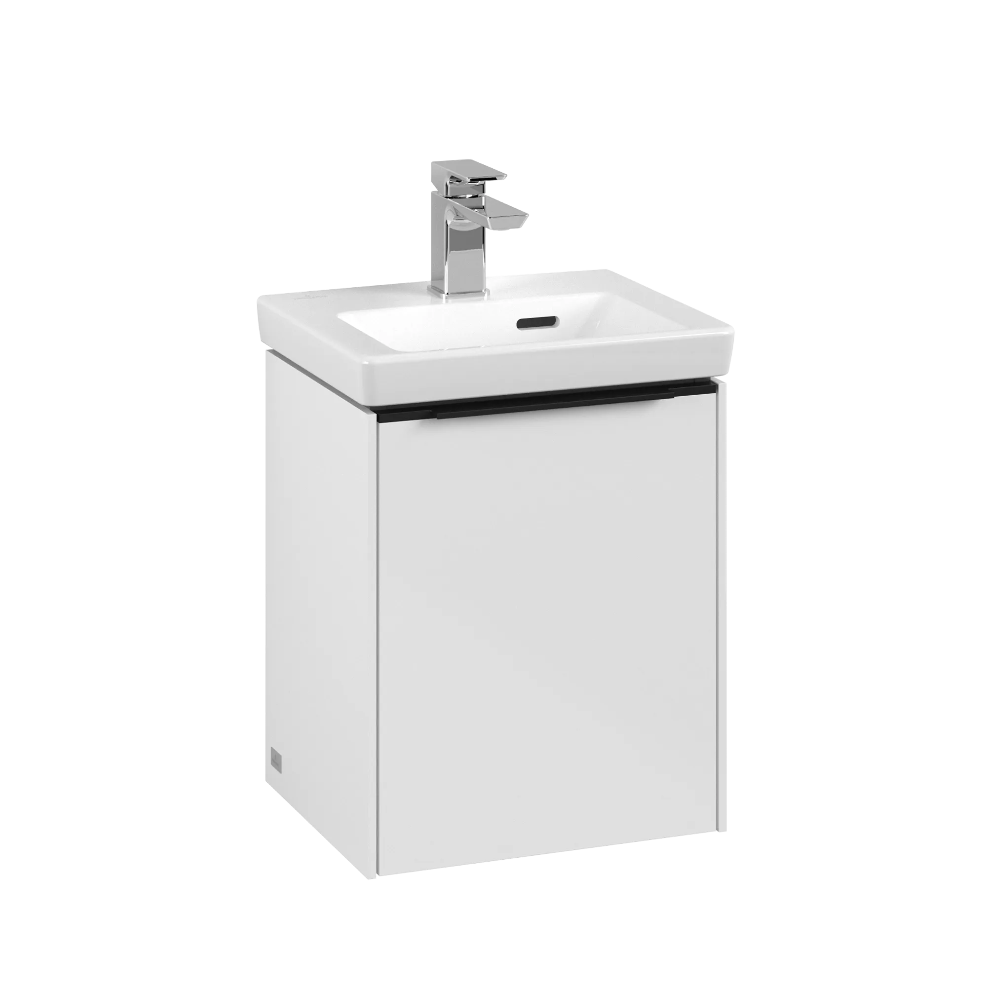 Villeroy & Boch Waschbeckenunterschrank Subway 3.0, Brilliant White, 351 x 429 x 293 mm, 1 Tür, SoftClosing, Wandmontage Villeroy & Boch Waschbeckenunterschrank Subway 3.0, Brilliant White, 351 x 429 x 293 mm, 1 Tür, SoftClosing, Wandmontage