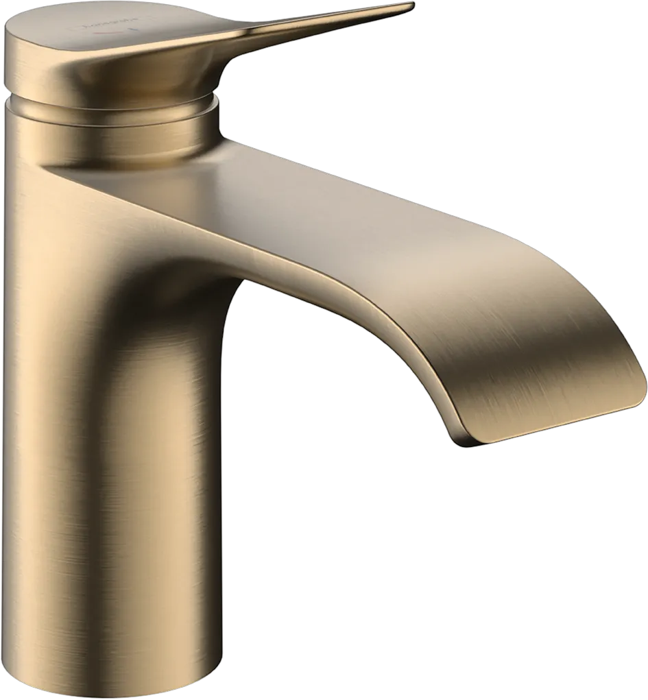 Hansgrohe Vivenis Einhebel-Waschtischmischer 80 CoolStart mit Zugstangen-Ablaufgarnitur, Brushed Bronze Hansgrohe Vivenis Einhebel-Waschtischmischer 80 CoolStart mit Zugstangen-Ablaufgarnitur, Brushed Bronze