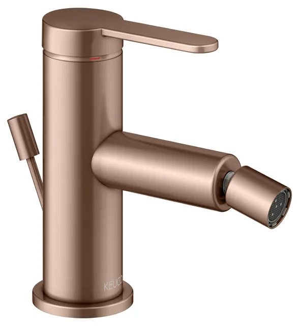 IXMO Einhebel-Bidetmischer IXMO Flat, Rosette rund Rotgold gebürstet IXMO Einhebel-Bidetmischer IXMO Flat, Rosette rund Rotgold gebürstet