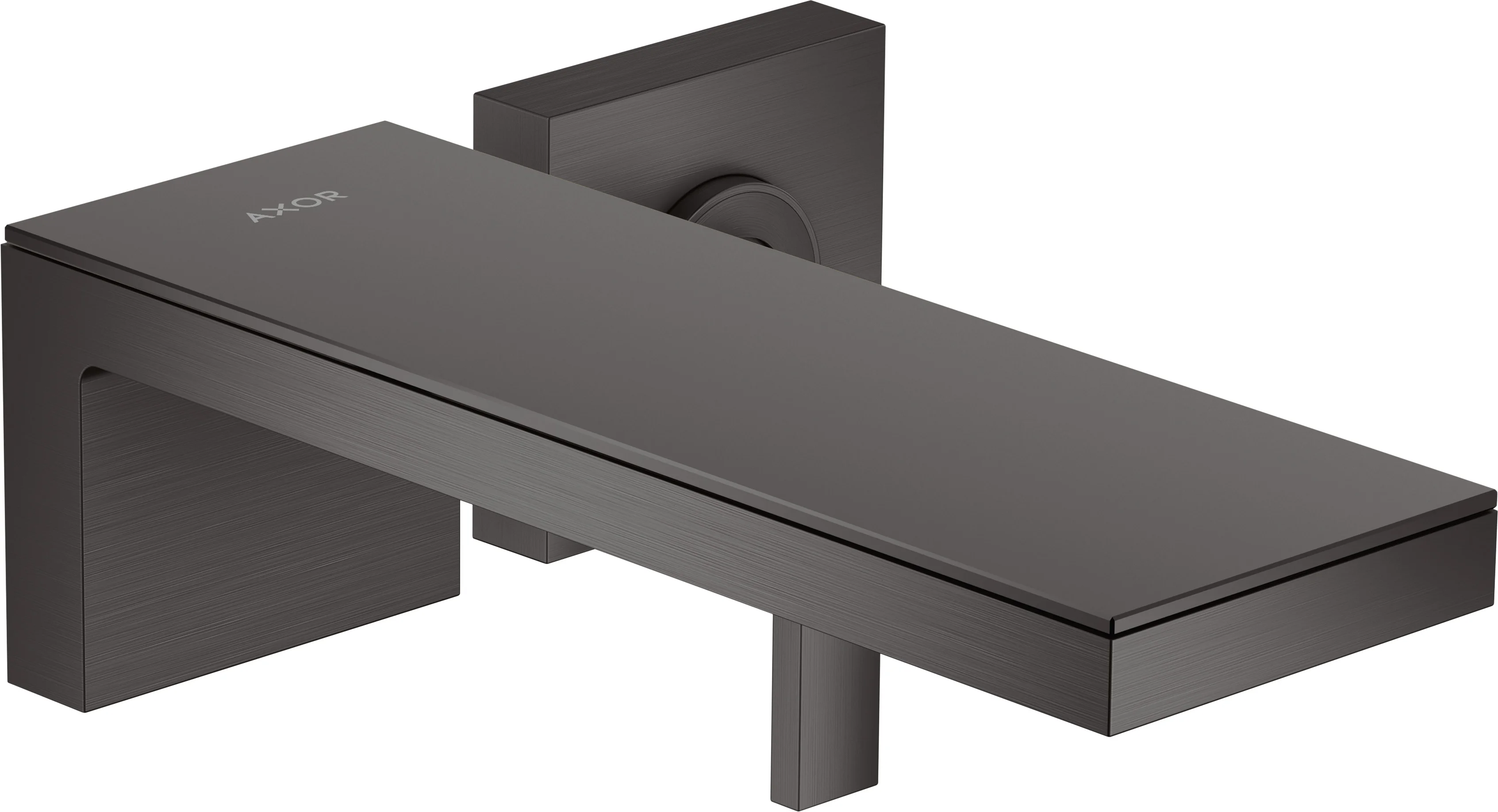 Hansgrohe AXOR MyEdition Platte 245 mm Metall Polished Black Chrome abnehmbar
