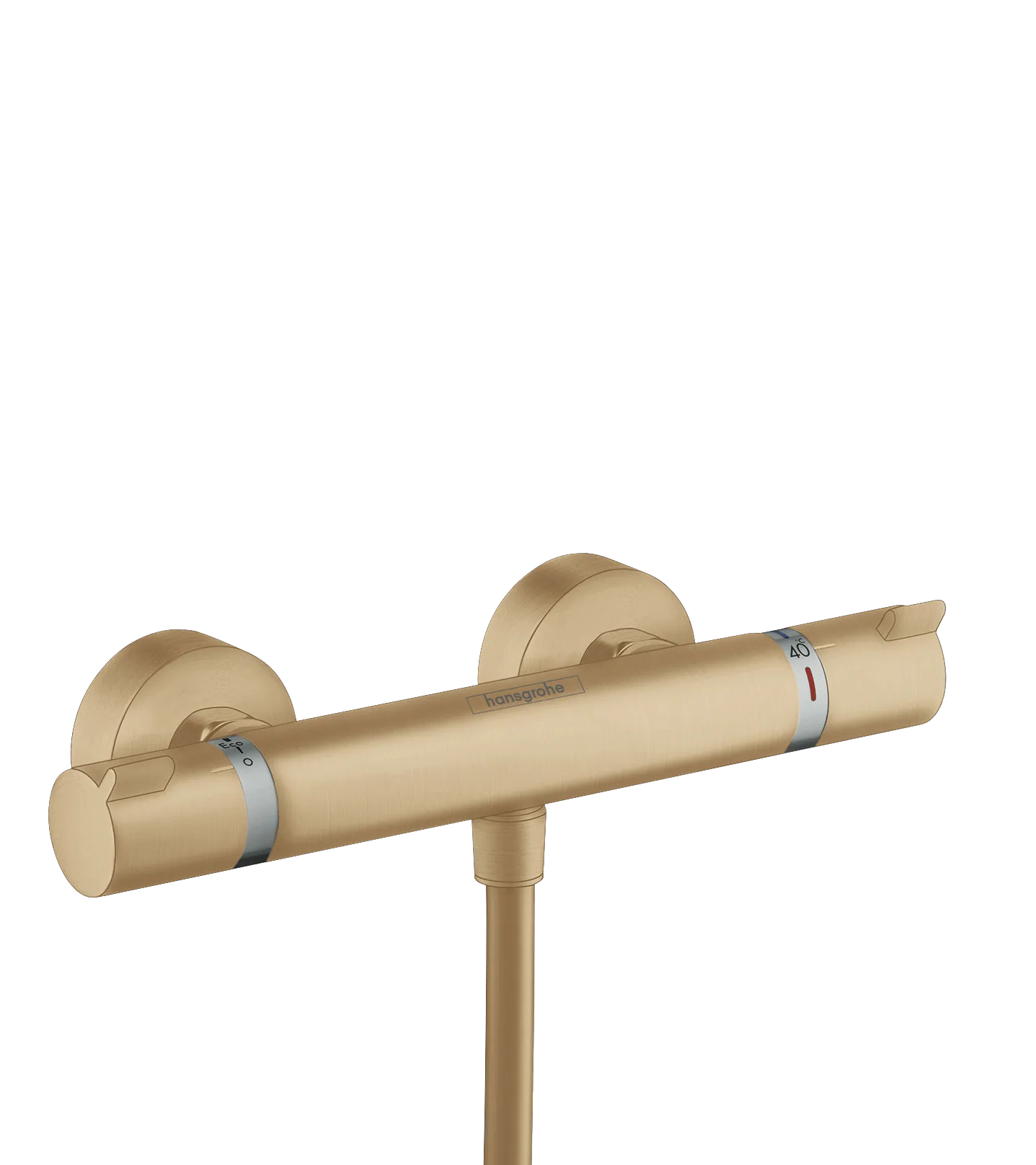 Hansgrohe Ecostat Comfort Brausethermostat Aufputz Brushed Bronze