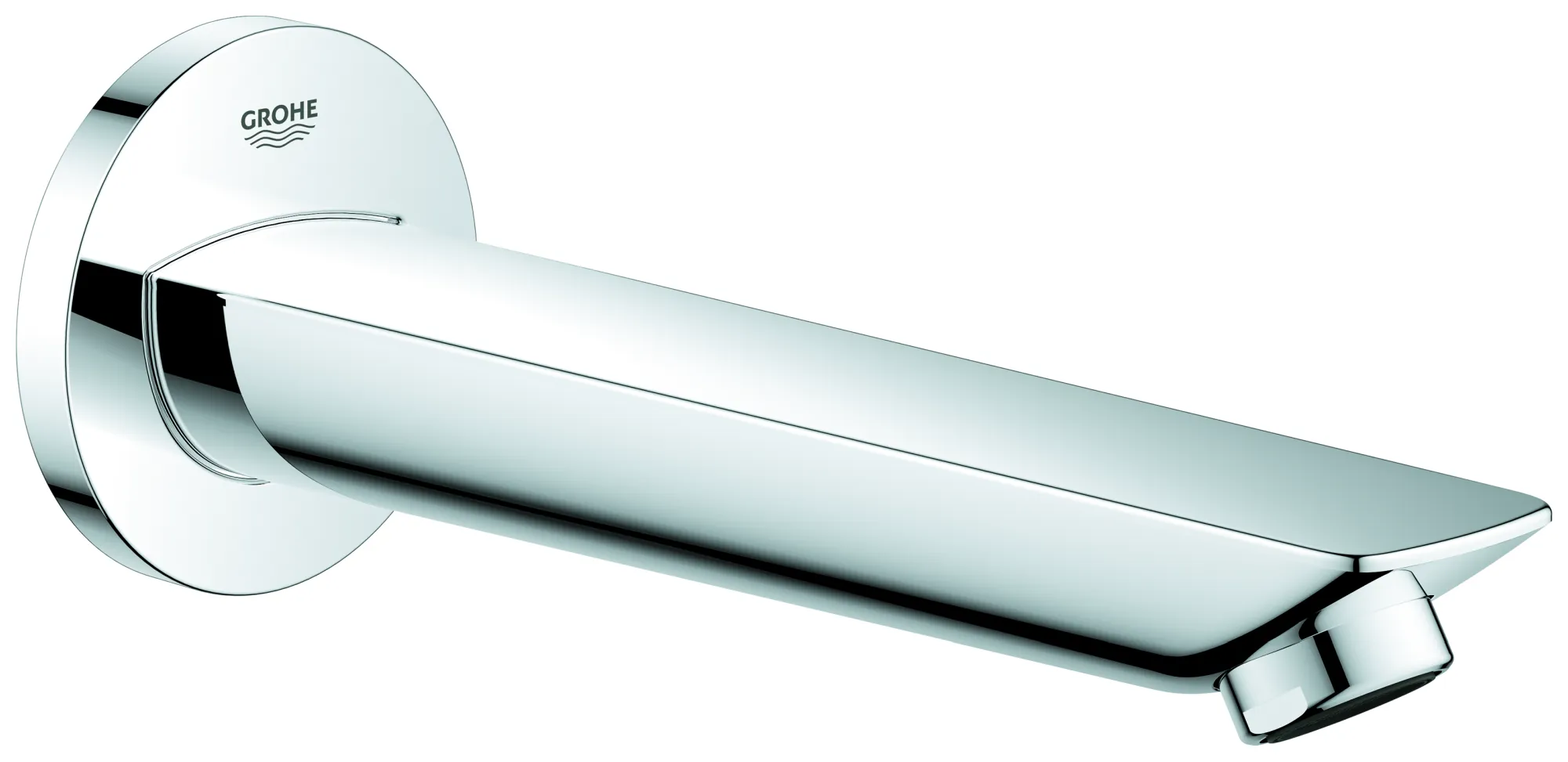 Wanneneinlauf Bau Cosmopolitan 13255_1, Wandmontage Ausladung 171mm, Außengewinde 1/2″, chrom Wanneneinlauf Bau Cosmopolitan 13255_1, Wandmontage Ausladung 171mm, Außengewinde 1/2″, chrom
