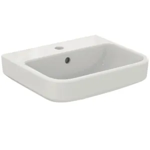 Waschbecken „i.lifeB“ 45 × 38 × 16 cm, Hahnlochposition mittig Waschbecken „i.lifeB“ 45 × 38 × 16 cm, Hahnlochposition mittig