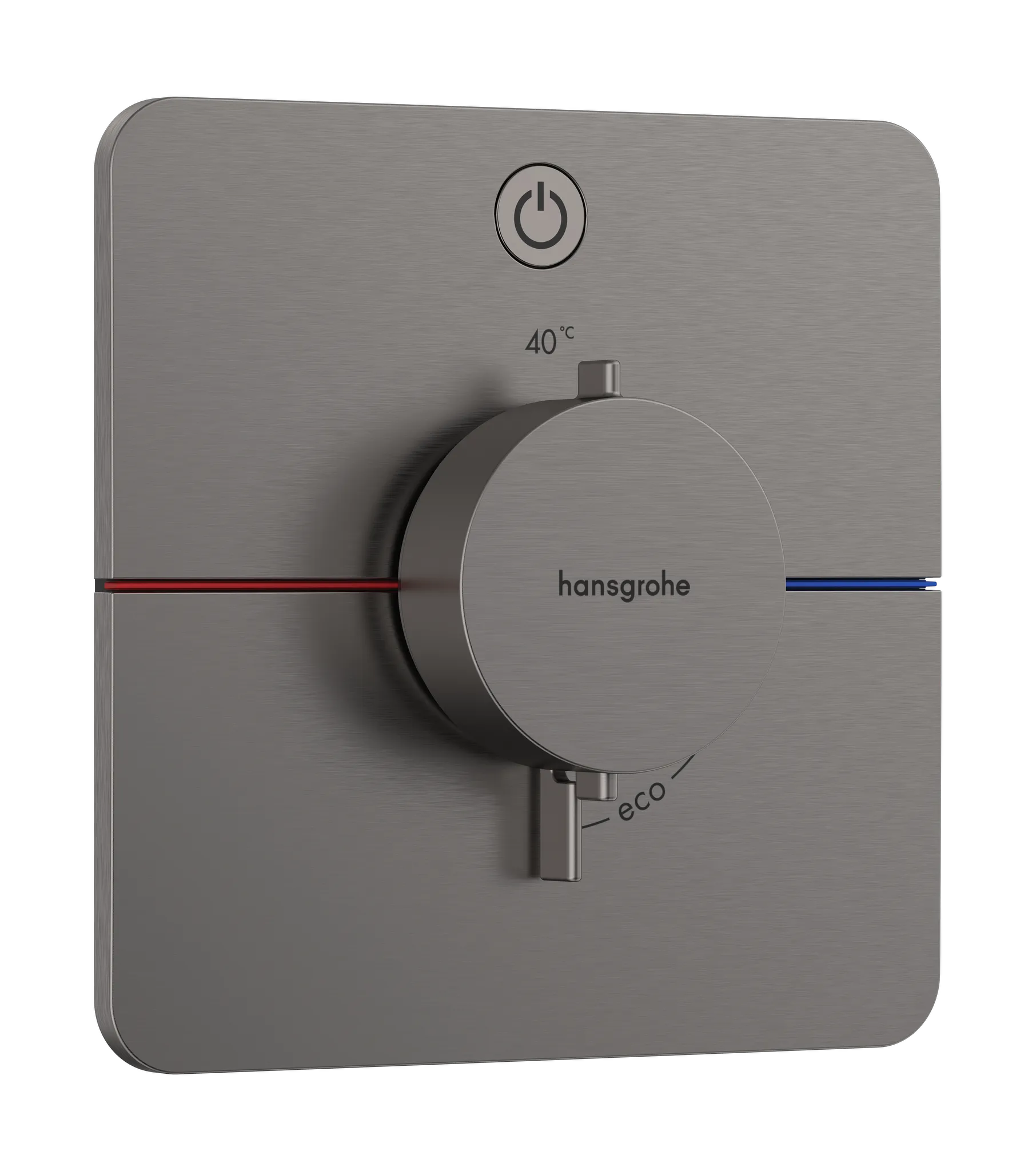 Hansgrohe ShowerSelect Comfort Q Thermostat Unterputz für 1 Verbraucher, Brushed Black Chrome Hansgrohe ShowerSelect Comfort Q Thermostat Unterputz für 1 Verbraucher, Brushed Black Chrome
