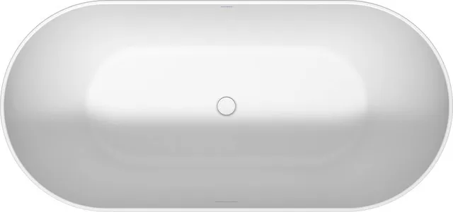 Duravit Badewanne „DuraKanto“ freistehend oval 1700 × 800 mm in Weiß Duravit Badewanne „DuraKanto“ freistehend oval 1700 × 800 mm in Weiß